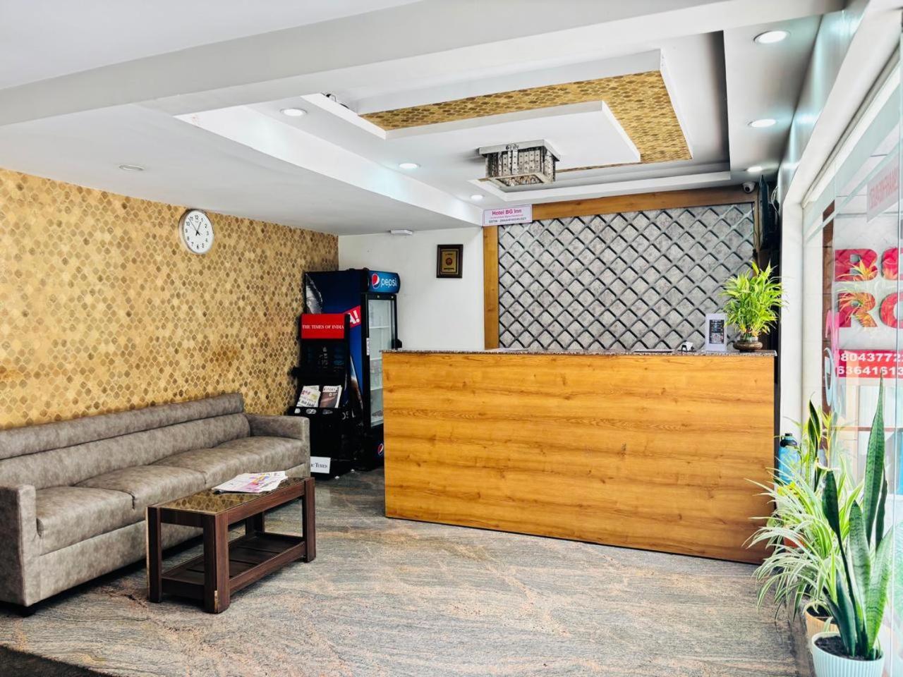 Hotel BG Inn Bangalore Exterior foto